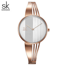Load image into Gallery viewer, Shengke Fashion Gold-plated Women Watches Charm Ladies Wristwatch Bracelet Quartz Watch Women Montre Femme Relogio Feminino