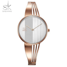 Load image into Gallery viewer, Shengke Fashion Gold-plated Women Watches Charm Ladies Wristwatch Bracelet Quartz Watch Women Montre Femme Relogio Feminino