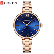 Load image into Gallery viewer, CURREN New luxury Casual Analog Quartz Watch Women Wrist Watch Dress Fashion Watch Female Clock Relogio Feminino reloj mujer
