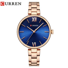 Load image into Gallery viewer, CURREN New luxury Casual Analog Quartz Watch Women Wrist Watch Dress Fashion Watch Female Clock Relogio Feminino reloj mujer