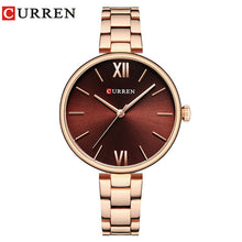 Load image into Gallery viewer, CURREN New luxury Casual Analog Quartz Watch Women Wrist Watch Dress Fashion Watch Female Clock Relogio Feminino reloj mujer