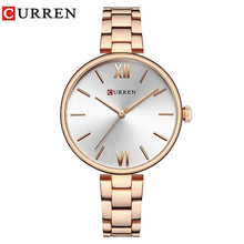 Load image into Gallery viewer, CURREN New luxury Casual Analog Quartz Watch Women Wrist Watch Dress Fashion Watch Female Clock Relogio Feminino reloj mujer